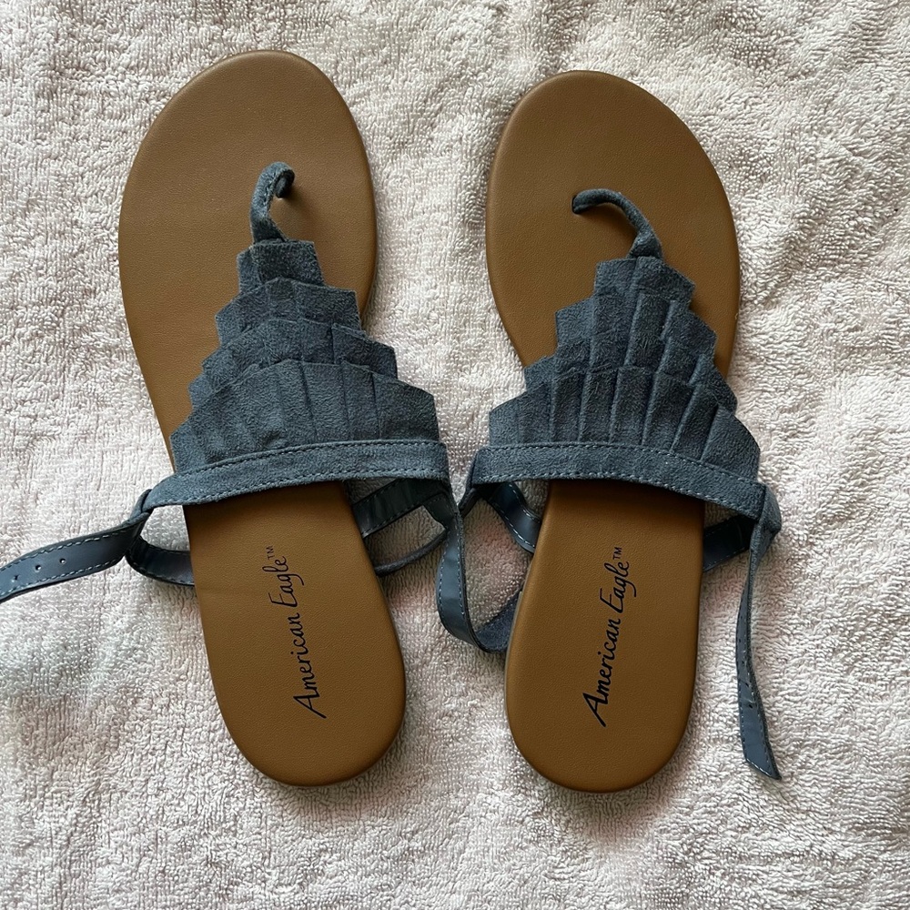 American Eagle Outfitters Gray Sandals for Women